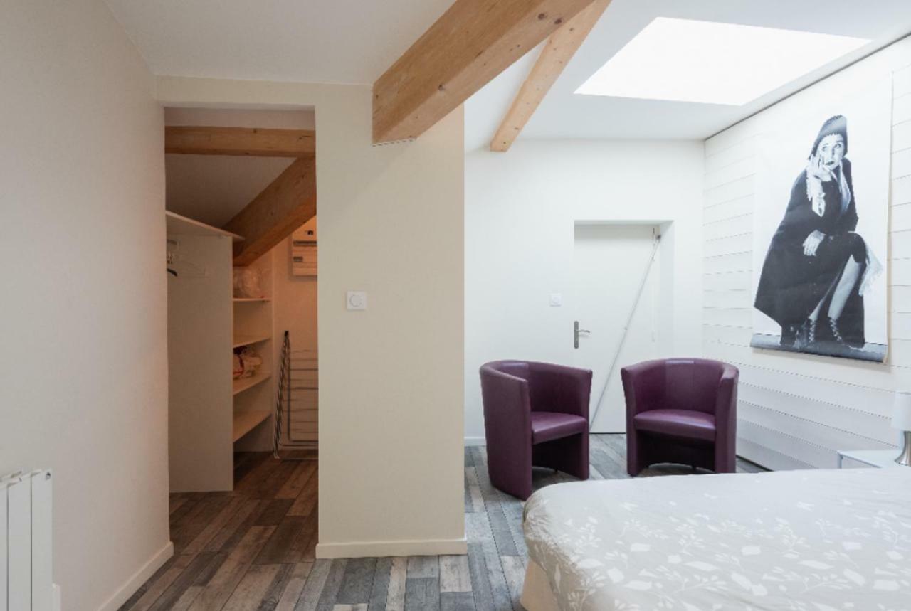 Grand Duplex Au Calme En Centre-Ville 索恩河畔自由城 外观 照片