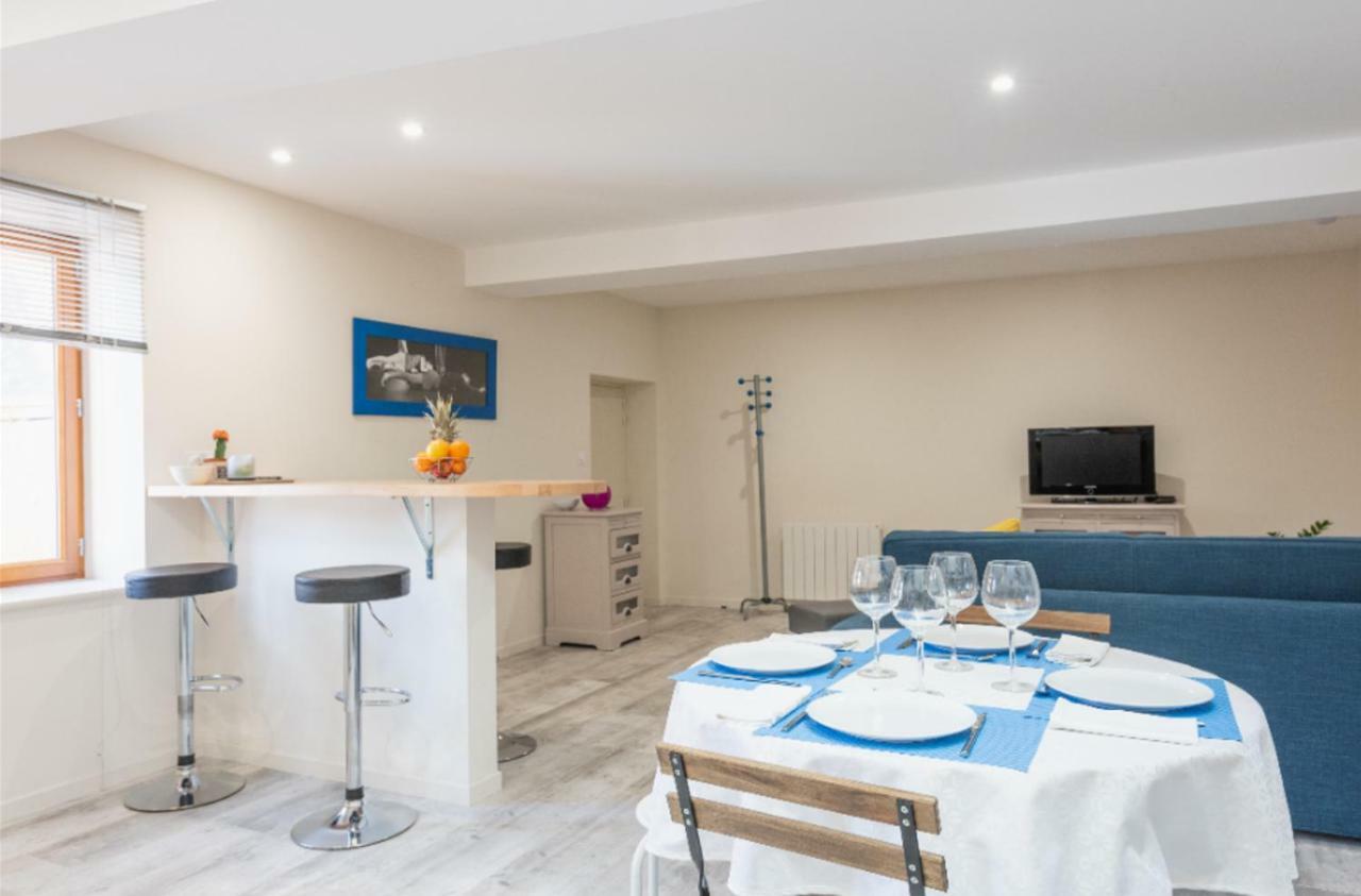 Grand Duplex Au Calme En Centre-Ville 索恩河畔自由城 外观 照片
